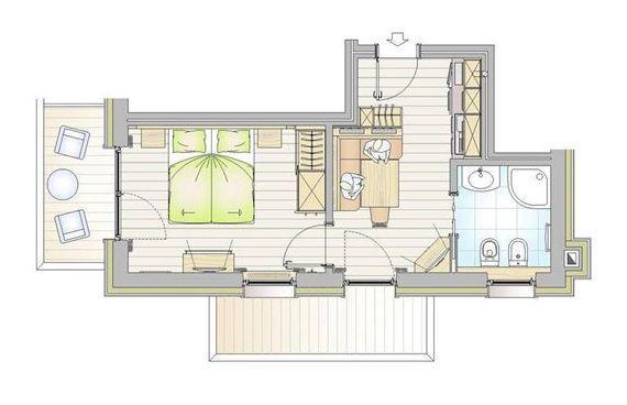 Apartments Chalet Ciufdlton Colfosco Rum bild